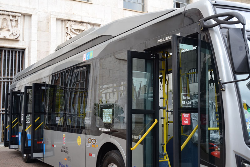 ônibus elétrico sp