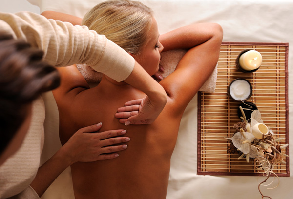 técnicas de relaxamento - massagem