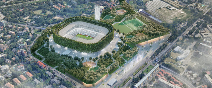 Conheça o projeto do Estádio Floresta Internacional em Milão na Itália