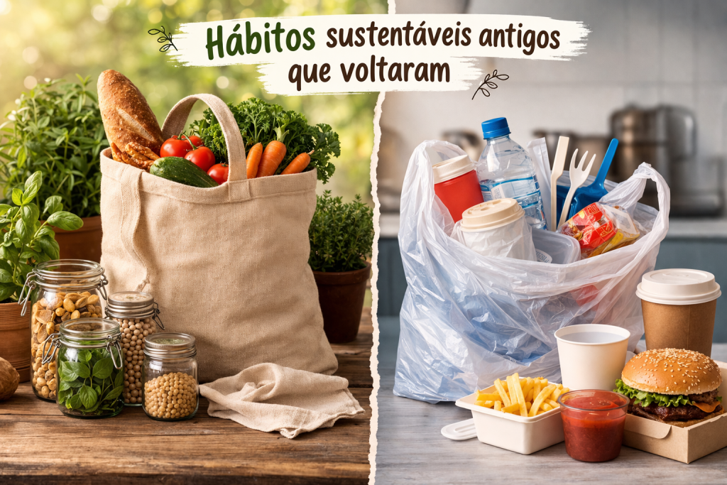 hábitos sustentáveis antigos que voltaram